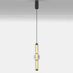 Lampade A Sospensione-Selezionato da Mazzolaluce Lampada a sospensione per comodino design minimal led 3000k dimmerabile