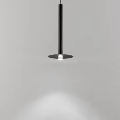 Lampade A Sospensione-Selezionato da Mazzolaluce Lampada a sospensione per comodino camera da letto nera led 3000k