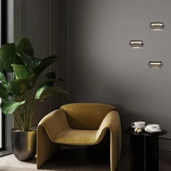 Lampade A Sospensione-Selezionato da Mazzolaluce Lampada a sospensione per comodino camera da letto moderna led 3000k