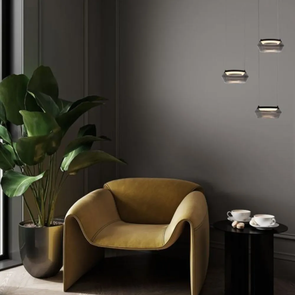 Lampade A Sospensione-Selezionato da Mazzolaluce Lampada a sospensione per comodino camera da letto moderna led 3000k
