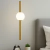 Lampade A Sospensione-Selezionato da Mazzolaluce Lampada a sospensione per comodino camera da letto led 3000k oro