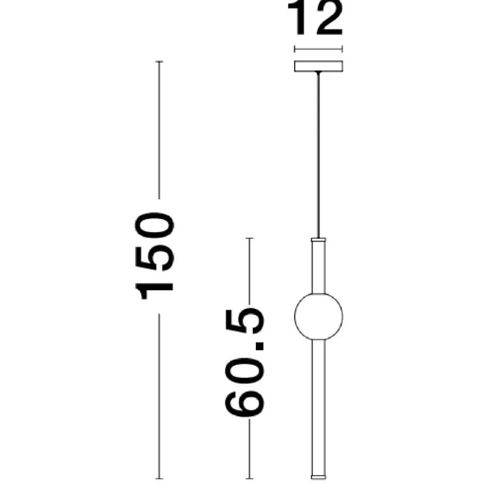 Lampade A Sospensione-Selezionato da Mazzolaluce Lampada a sospensione per comodino camera da letto led 3000k oro