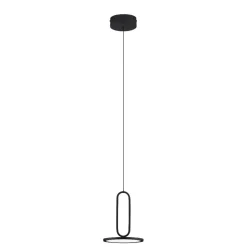 Lampade A Sospensione-Selezionato da Mazzolaluce Lampada a sospensione per comodino led 3000k nero