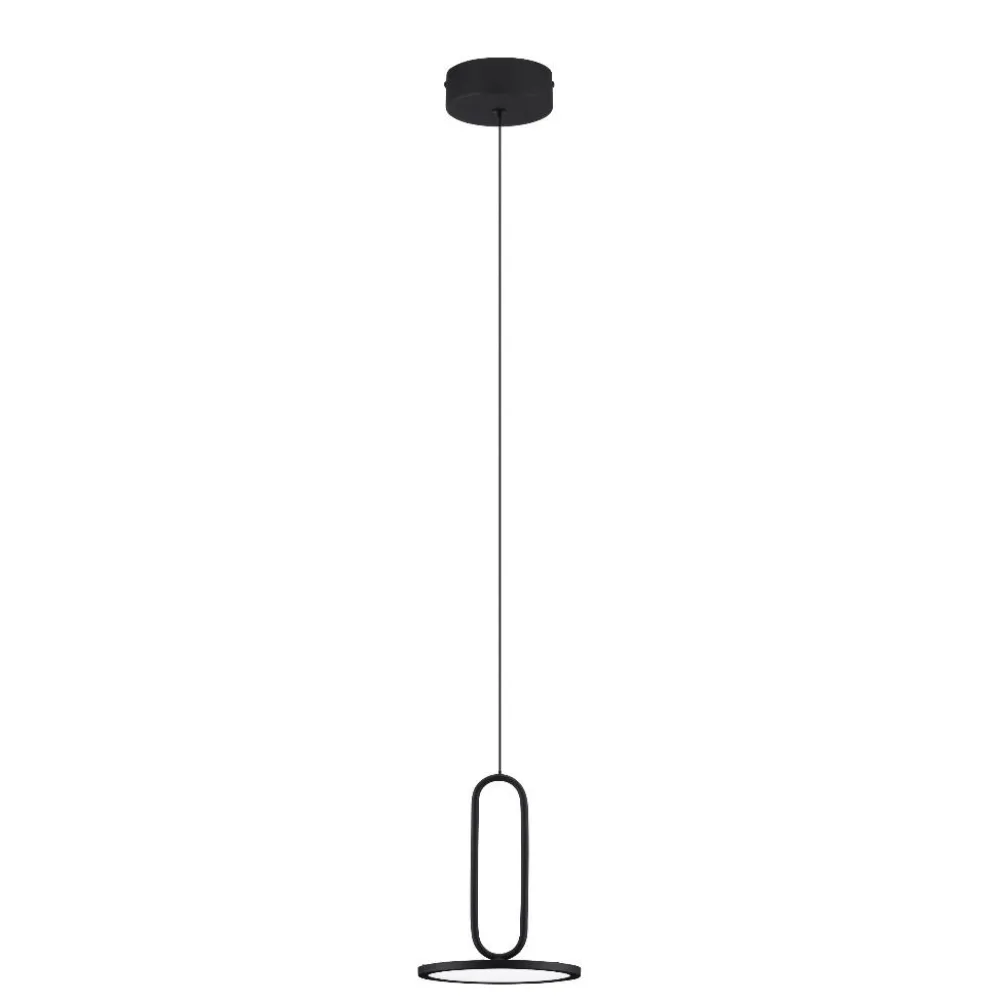 Lampade A Sospensione-Selezionato da Mazzolaluce Lampada a sospensione per comodino led 3000k nero