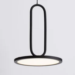 Lampade A Sospensione-Selezionato da Mazzolaluce Lampada a sospensione per comodino led 3000k nero