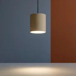 Lampade A Sospensione-Top Light Lampada a sospensione per cucina moderna cilindro corto sabbia