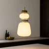 Lampade A Sospensione-Selezionato da Mazzolaluce Lampada a sospensione per cucina moderna led 3000k vetro porcellana