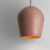Lampade A Sospensione-Selezionato da Mazzolaluce Lampada a sospensione per esterno in cemento arenaria rosso 20cm ip55