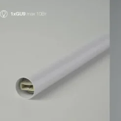 Lampade A Sospensione-Selezionato da Mazzolaluce Lampada a sospensione per isola cilindro bianco