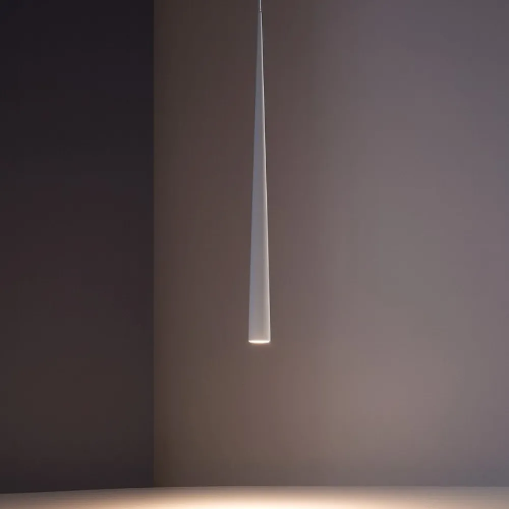 Lampade A Sospensione-Selezionato da Mazzolaluce Lampada a sospensione per isola cono led 5w 3000k bianca