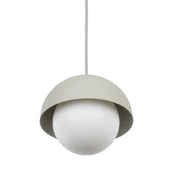 Lampade A Sospensione-Selezionato da Mazzolaluce Lampada a sospensione per isola penisola cucina beige sfera 17 cm