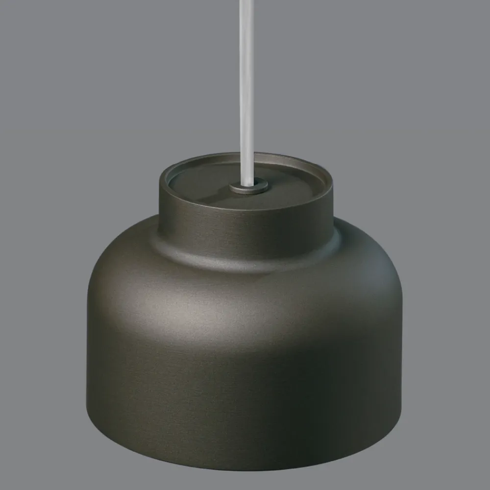Lampade A Sospensione-Vivida International Lampada a sospensione per isola vivida bottone bronzo
