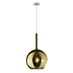 Lampade A Sospensione-Top Light Lampada a sospensione per isola sfera oro future