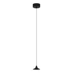 Lampade A Sospensione-Selezionato da Mazzolaluce Lampada a sospensione per isola cucina nero led 3000k dimmerabile