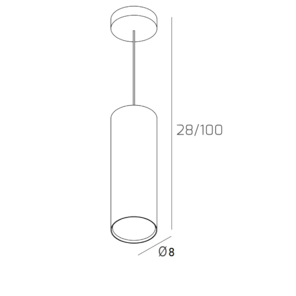 Lampade A Sospensione-Top Light Lampada a sospensione per isola cucina cilindro colore sabbia