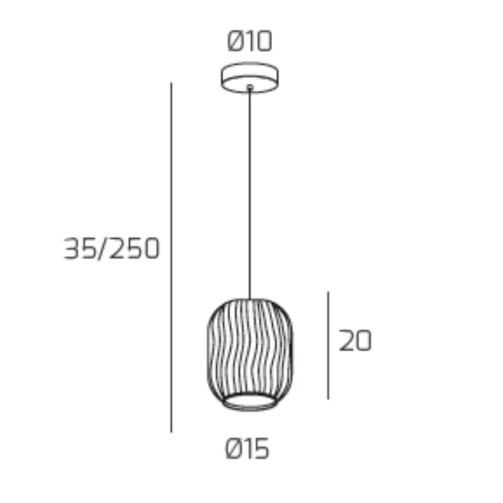 Lampade A Sospensione-Top Light Lampada a sospensione per isola trasparente toplight tender