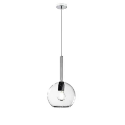 Lampade A Sospensione-Top Light Lampada a sospensione per penisola cucina vetro trasparente