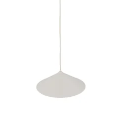 Lampade A Sospensione-Selezionato da Mazzolaluce Lampada a sospensione piatto 23 cm champagne per tavolo da cucina