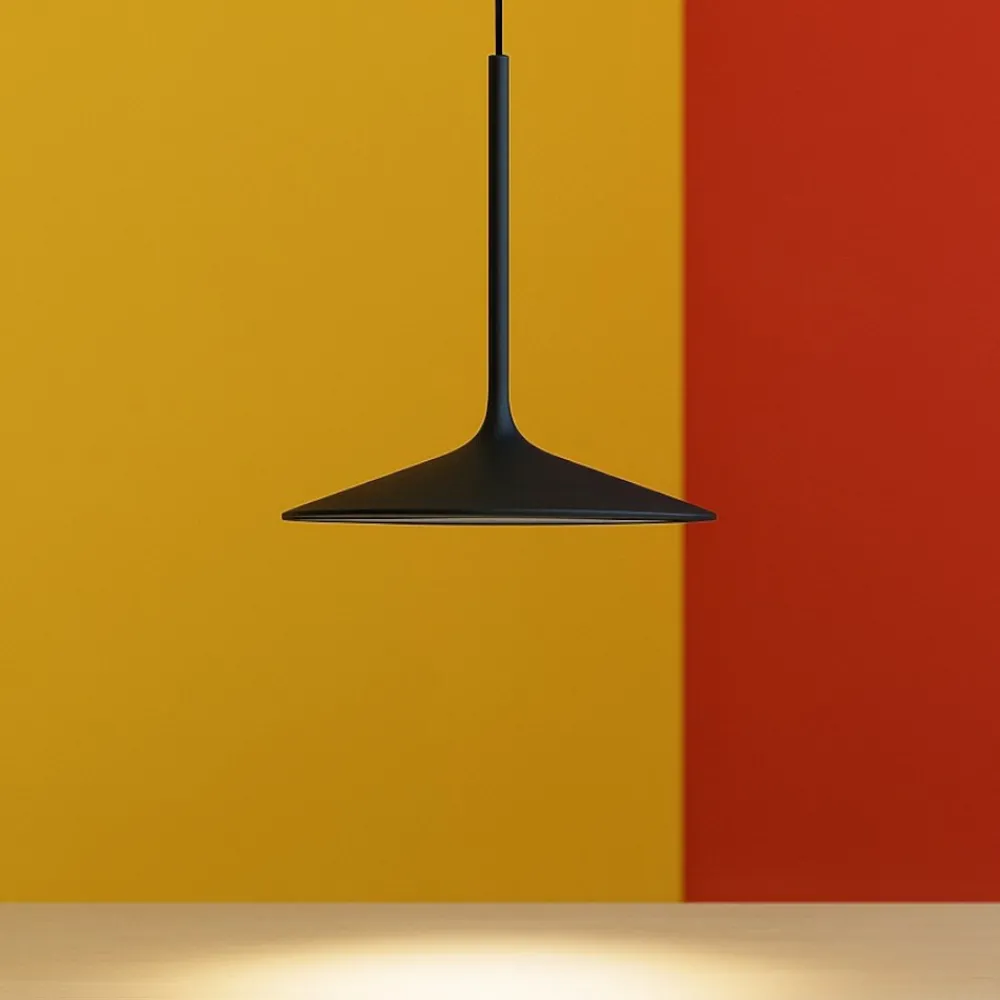 Lampade A Sospensione-Linea Light Lampada a sospensione poe p1 grigio raggrizzante led 7w 3000k