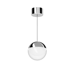 Lampade A Sospensione-Linea Light Lampada a sospensione rossini cromo led 6w 3000k ca112dchwdi