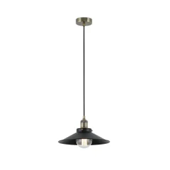 Lampade A Sospensione-Selezionato da Mazzolaluce Lampada a sospensione rustica per uccina ottone anticato