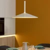 Lampadari Cucina-Selezionato da Mazzolaluce Lampada a sospensione saliscendi colore cenere 9w 3000k