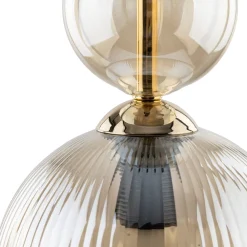 Lampade A Sospensione-Selezionato da Mazzolaluce lampada a sospensione sfera di vetro ambra per camera da letto