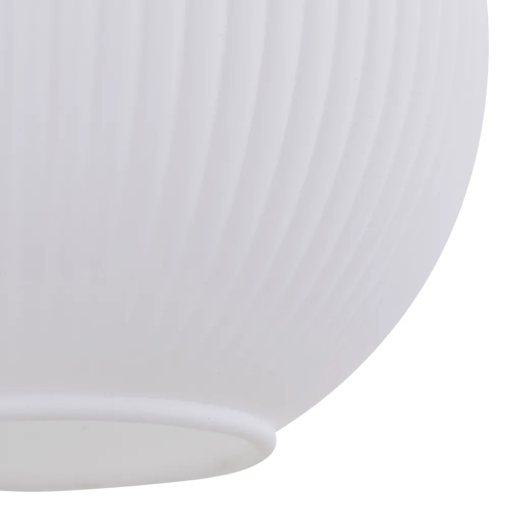 Lampade A Sospensione-Selezionato da Mazzolaluce lampada a sospensione sfera di vetro bianco ambra parti in oro