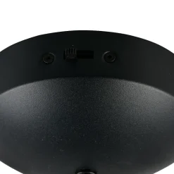 Lampade A Sospensione-Selezionato da Mazzolaluce Lampada a sospensione sfera nera led dimmerabile da 2300k a 4000k