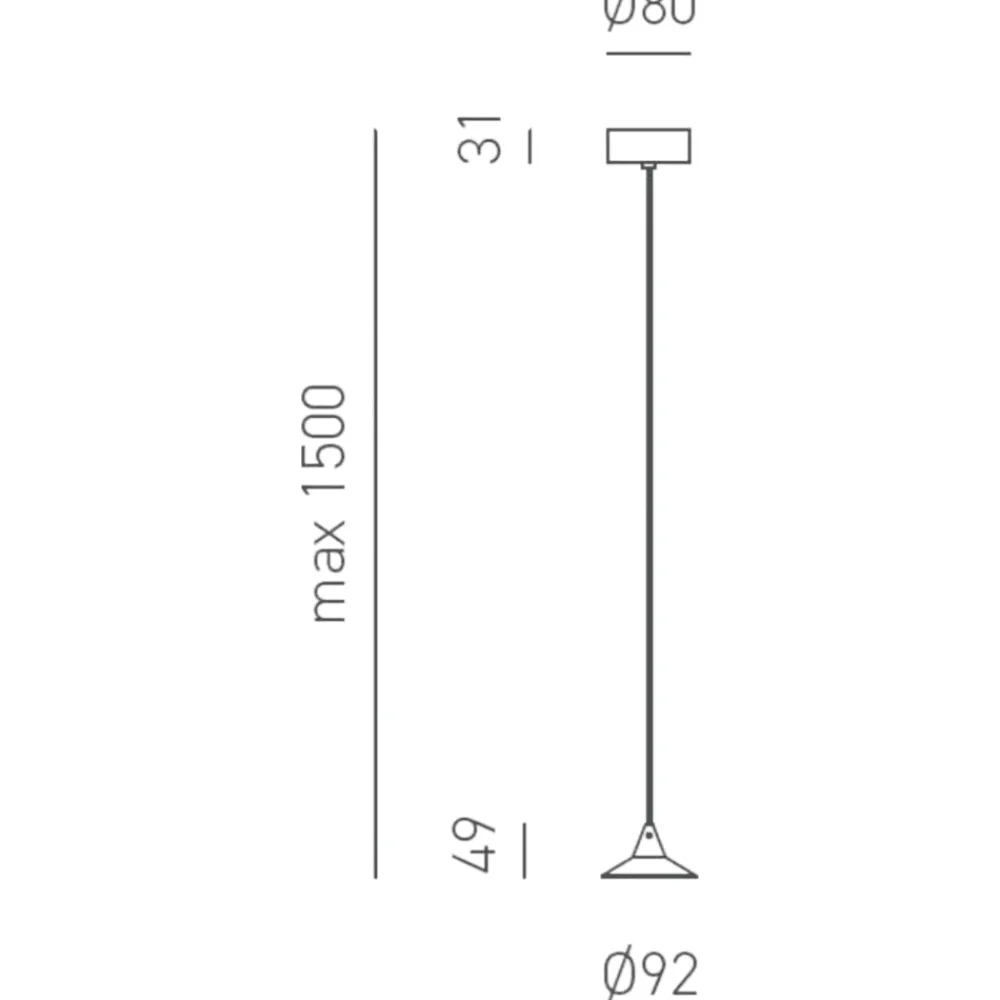 Lampade A Sospensione-Gea Luce Lampada a sospensione stanza da letto led 7w helena fp