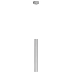 Lampade A Sospensione-Top Light Lampada a sospensione toplight cilindro grigio isola cucina moderna
