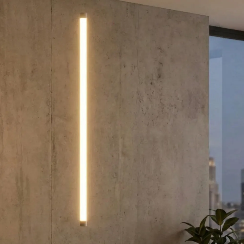 Lampade A Sospensione-Ideal Lux Lampada a sospensione tubix led 3000k 50cm