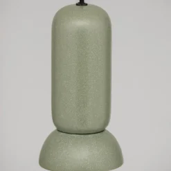 Lampade A Sospensione-Selezionato da Mazzolaluce Lampada a sospensione verde satinato di ceramica