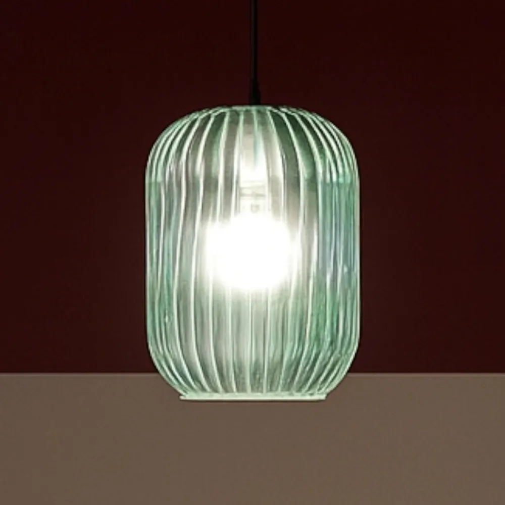 Lampade A Sospensione-Top Light Lampada a sospensione verde toplight tender per isola cucina