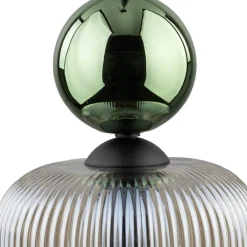 Lampade A Sospensione-Selezionato da Mazzolaluce lampada a sospensione vetro ambra verde stile contemporaneo