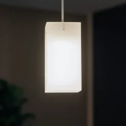 Lampade A Sospensione-Top Light Lampada a sospensione vetro bianco