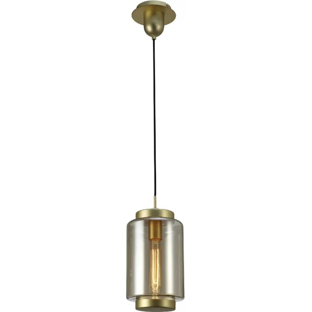 Lampade A Sospensione-Selezionato da Mazzolaluce Lampada a sospensione vetro bronzo design