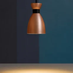 Lampade A Sospensione-Selezionato da Mazzolaluce Lampada a sospensione vintage per soggiorno rame