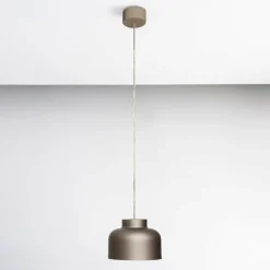 Lampade A Sospensione-Vivida International Lampada a sospensione vivida bottone sabbia dimmerabile con telecomando