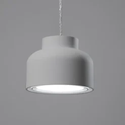 Lampade A Sospensione-Vivida International Lampada a sospensione vivida bottone titanio
