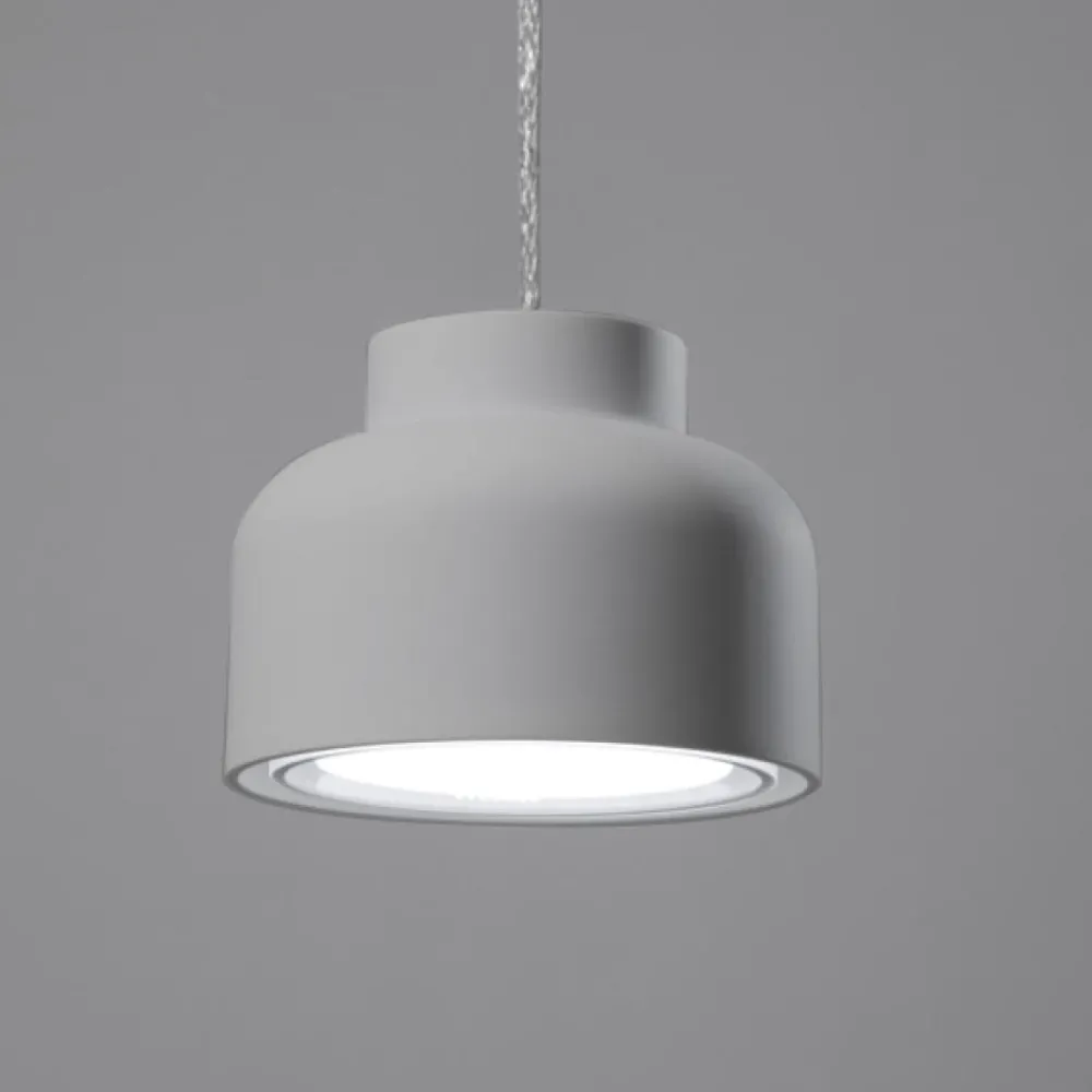 Lampade A Sospensione-Vivida International Lampada a sospensione vivida bottone titanio