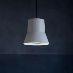 Lampade A Sospensione-Vivida International Lampada bianca a sospensione moderna led 6w 3000k vivida cloche