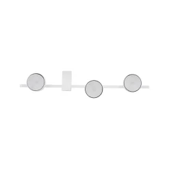 Plafoniere Moderne-Selezionato da Mazzolaluce Lampada bianca 3 luci con faretti gx53 led moderna