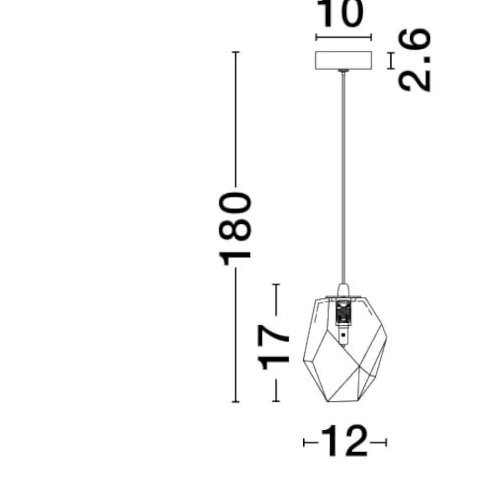 Lampade A Sospensione-Selezionato da Mazzolaluce Lampada camera da letto design moderna smeraldo di ghiaccio