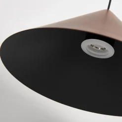 Lampade A Sospensione-Selezionato da Mazzolaluce Lampada cono alluminio colore rame sospensione led dimmerabile