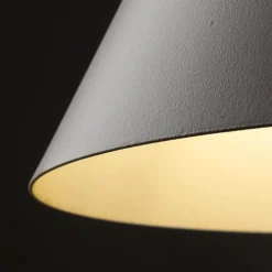 Lampade A Sospensione-Selezionato da Mazzolaluce Lampada cono bianco a sospensione 21 cm