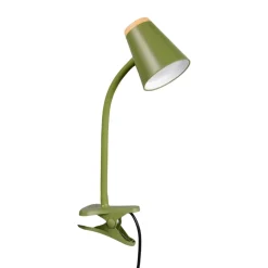 Lampade Da Tavolo-Selezionato da Mazzolaluce Lampada con pinza da scrivania per cameretta orientabile verde led 4.5w 3000k