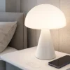 Abat Jour-Fabas Luce Lampada da comodino bianca moderna in vetro blip