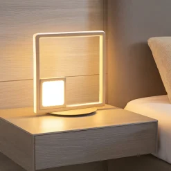 Abat Jour-Ondaluce Lampada da comodino dowel lt oro design moderna