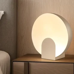 Abat Jour-Selezionato da Mazzolaluce Lampada da comodino moderna moderna oro led 5w 3000k